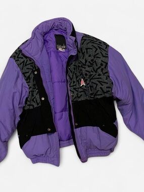 Vintage 80s 90s Altitude Bomber Jacket Korea Size 14 Oversized Ski Puffer Coat